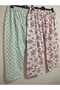 Winter, Inside Is Quilted, Standard Size, Very Large, 100% Cotton, Pack of 2, Long, Pajama Bottoms - 5