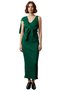 Women's Bodycon Cut Midi Knitwear Dress Long Sleeve Matching Sweater Two-Piece Set Stylish Casual Suitable for Daily Wear - 3