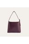 Women's Black Leather Look Shoulder Bag