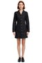 Women's A-Line Fit Long Sleeve Shirt Collar Mini Denim Dress 100 Cotton Casual Chic Quality - 3