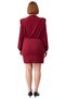 Women's Mock Neck Balloon Sleeve Button Detail Mini A-Line Dress Stylish and Comfortable Design Spring Autumn - 4