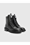 Carino Genuine Leather Black Women's Boots