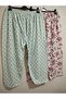 Winter, Inside Is Quilted, Standard Size, Very Large, 100% Cotton, Pack of 2, Long, Pajama Bottoms - 4