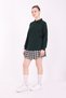 Unisex Adult Polo Neck School T-Shirt Basic Long Sleeve School T-Shirt 100% Cotton S-2Xl Nefti Green - 8