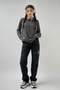 Plain Smoked Thin Fabric Oversize Unisex Sweatshirt - 3