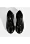 Men's Black Lace-Up Leather Casual Shoes - 7