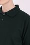 Unisex Adult Polo Neck School T-Shirt Basic Long Sleeve School T-Shirt 100% Cotton S-2Xl Nefti Green - 6