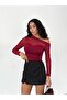Sandy Fabric Tulle Detail Blouse - 2