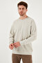 ستريتش كوتون قصة مريحة بيسكيت ياك 2'li باكيج سويت للرجال SWEAT 5901210S2 - 4