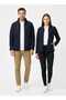 Unisex High Quality Full Zippered 3-Pocket Mock Neck Winter Outdoor Fleece Jacket - 6