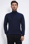 Tam Balıkçı Navy Blue Knit Sweater