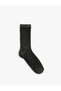 Cotton Metallic Detailed Socks - 2