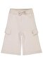 Heart Embroidered Basic 6-18 Months Sweatpants - Beige 18-24 Months