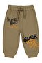 Graffiti Printed 6-18 Months Sweatpants - Khaki