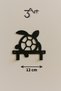 Children's Room Coat Rack – Cute Animal-Shaped Metal Coat Rack – Montessori Organization Product - 2
