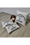 3 Piece Set Adyar Flag Logo Car Neck and Back Pillow, Car Neck Pillow, Baby Face Fabric - 2