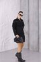 Genuine Suede Stretch Fabric Tasseled Blouse Skirt Set - 5