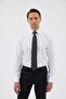 Non Iron Iron-Free Button-Down Collar 100% Cotton Oxford Comfort Fit White Men's Shirt - 2