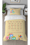 English Alphabet Special Designed B Printed Single Child Duvet Cover Set Without Sheets