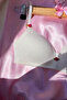 Marie Curie Wireless White Bra - 4