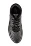 Comfortable Lace-Up Casual Sports Shoes Black Sneaker - 5