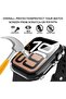 Protective Case for iWatch Series 10 42mm with 9H Tempered Glass (Transparent) - 5