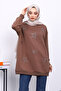 Koyuv Mink Crew Neck Stone Modal Sweatshirt - 3