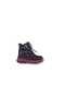 054 Girl's Black Fuchsia Velcro Trekking Boots