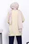 Olive Crew Neck Stone Modal Sweatshirt - 4
