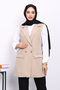 Stone Buttoned Pocket Vest - 3