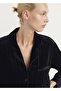 Velvet Silk Shirt - 8