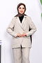 Mint Green Buttoned Jacket and Pants Set - 3