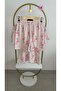 Filamingo Short-Sleeved Pajama Set with Shorts (It Is a Tight Fit, 1 Size Larger Can Be Chosen) - 3