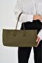 Women's Long Tote Bag Khaki - 2