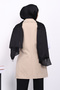 Stone Buttoned Pocket Vest - 4