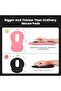 Ergonomic Mouse Pad Wrist Support with Massage Design (12x8 in, Pink) - 4