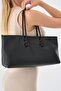 Women's Long Tote Bag Black - 2