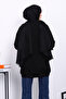 Black Crew Neck Stone Modal Sweatshirt - 4
