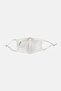 1 Piece Brand Logo Large Face Mask, White