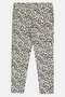 Women Cropped Fit Animal Print Chino Pants, Multicolor - 2