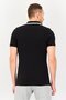 Men Sportswear Fit Short Sleeve Outdoor Polo Shirt, Black - 3