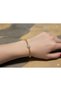 Women's Diamond Stone Chain Steel Bracelet - 2