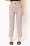 Women Regular Fit Grid Pattern Straight Leg Pants, Multicolor
