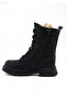 Neom Water and Cold Resistant Orthopedic Non-Slip Sole Winter Children's Boots with Teddy Bear Accessories and Zipper - 2