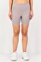 Women Fitted Fit Running Shorts, Grey