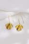 Leaf Figured Earrings - 2