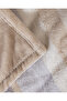 Mozel Double Printed Welsoft Fleece Blanket - Beige/Grey - 5