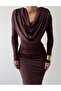Degaje Yaka Draped Premium Dress - 8