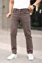 Lorda Gi̇yi̇m by Toni̇s Jns Men's Regular Pipe Leg Lik Stretch Fabric Dri̇gez Denim Fabric Washed Trousers