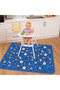 High Chair and Activity Cover - Non-Slip Base - Water Repellent Surface - Washable - 145X120Cm - 3